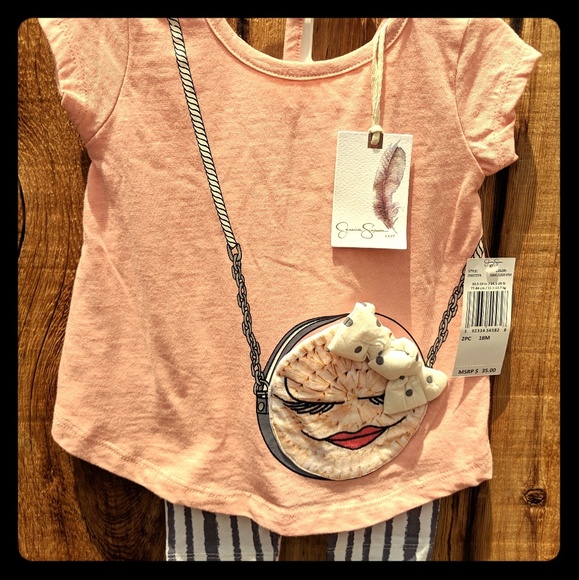 Jessica Simpson 18 mo purse outfit - Picture 1 of 5